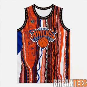 Tracy Morgan Knicks Game 4 2026 Basketball Jersey 1
