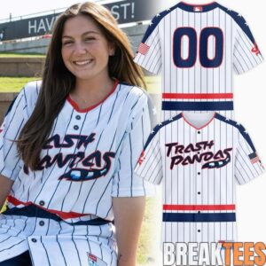 Rocket City Trash Pandas America’s 250th Baseball Jersey