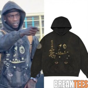 Travis Scott Cactus Jack x Takashi Murakami Hollow Hoodie