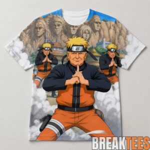 Trump Naruto 2026 Special 3D Shirt