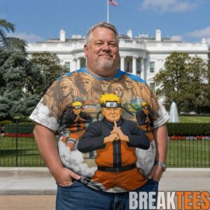 Trump Naruto 2026 Special 3D Shirt 1