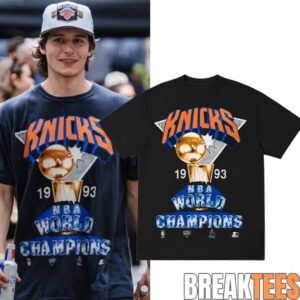 Tyler Kolek 1993 New York Knicks NBA World Champions Parade Shirt