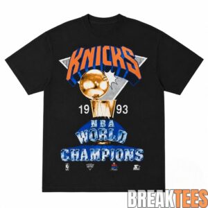 Tyler Kolek 1993 New York Knicks NBA World Champions Parade Shirt 1