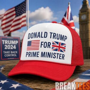 Tyson Fury Hat Donald Trump For Prime Minister Cap At UFC 250 1