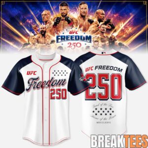 UFC Freedom 250 White House Exclusive Baseball Jersey