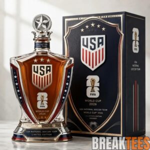 USA National Soccer Team FIFA World Cup 2026 Whiskey Bottle 1