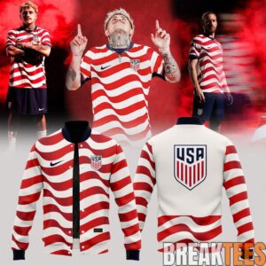 US Soccer 2026 Stripes Match Special Jacket