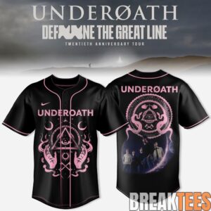 Underoath x Define The Great Line 20th Anniversary Baseball Jersey