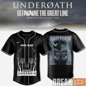 Underoath x Define The Great Line 20th Anniversary Baseball Jersey 3 Underoath x Define The Great Line 20th Anniversary Baseball Jersey 3