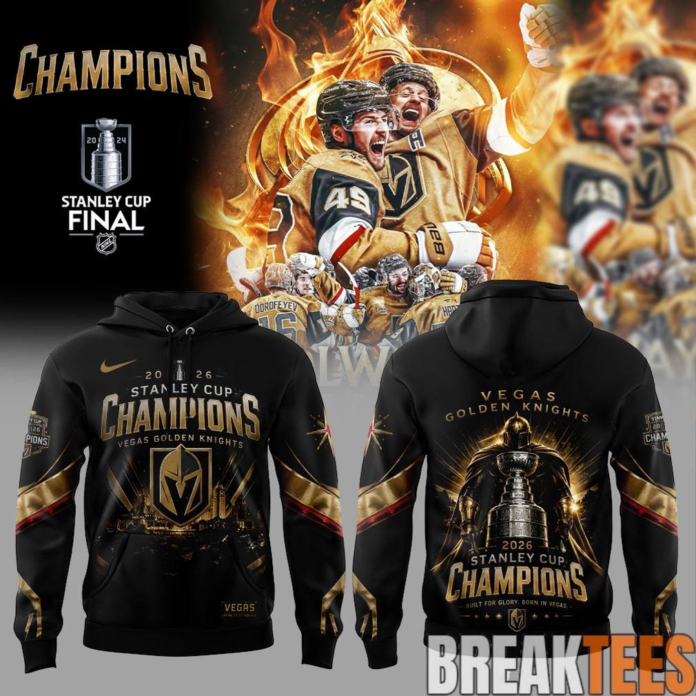 Vegas Golden Knights 2026 Stanley Cup Champions Hoodie Vegas Golden Knights 2026 Stanley Cup Champions Hoodie