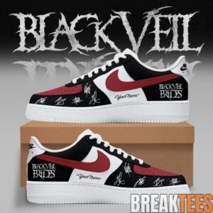Vindica Tour Crimson Basic Custom AF1 Sneakers