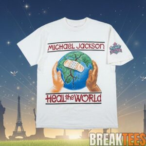 Vintage 1993 Michael Jackson Heal The World Super Bowl XXVII Halftime Show Shirt 1