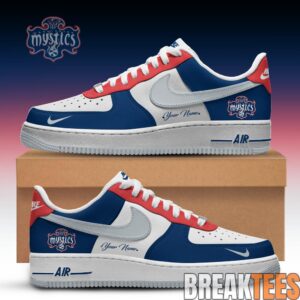 Washington Mystics WNBA Air Force 1 Low Custom For Fans