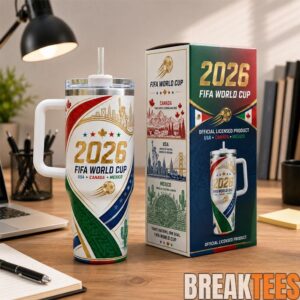 World Cup 2026 40 Oz Tumbler With Handle
