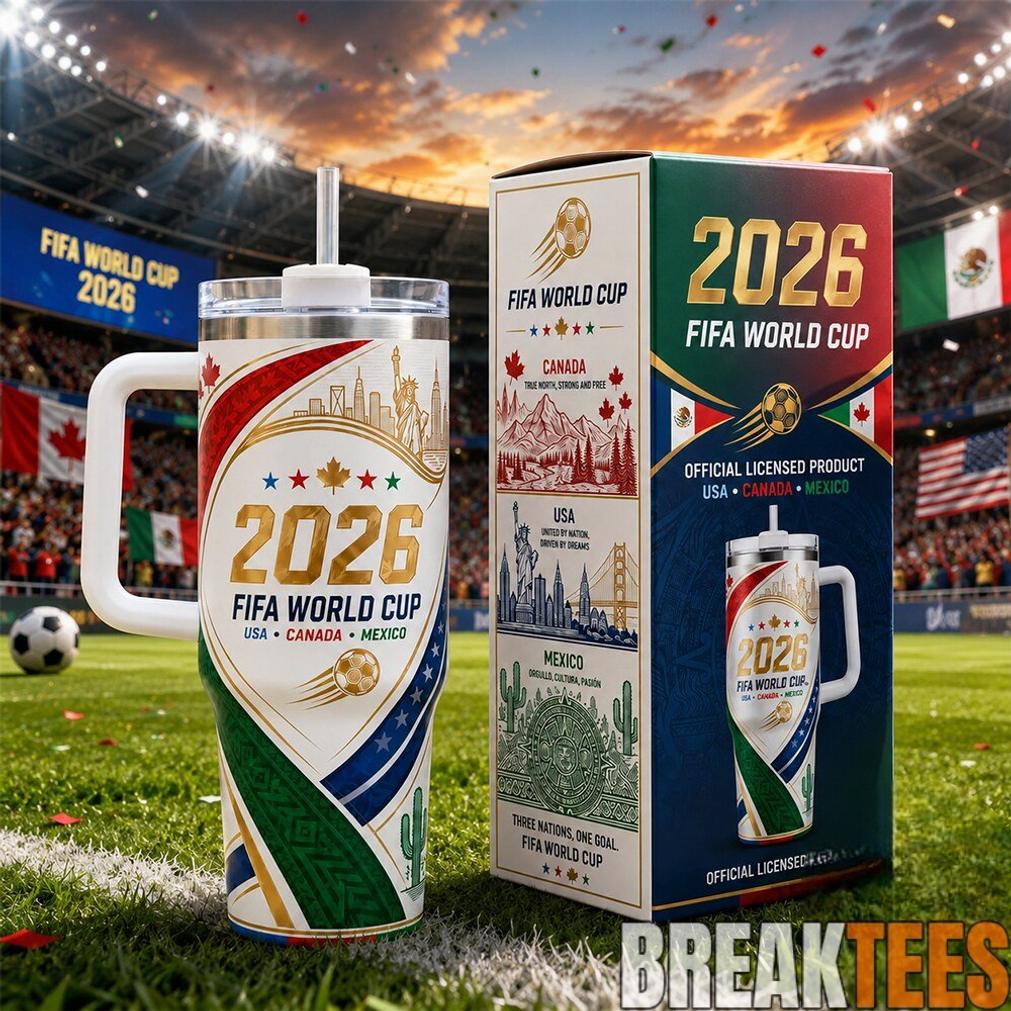 World Cup 2026 40 Oz Tumbler With Handle World Cup 2026 40 Oz Tumbler With Handle