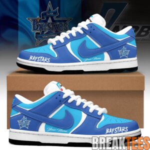 Yokohama DeNA BayStars Custom Dunk Low Sneakers