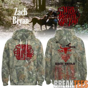 Zach Bryan With Heaven On Tour 2026 Hoodie