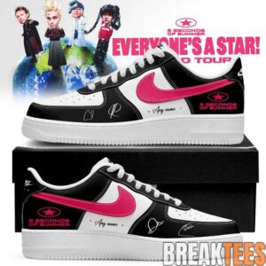 5 Seconds of Summer Everyone’s a Star! World Tour 2026 Signature Custom AF1 Shoes 4
