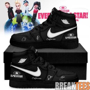 5 Seconds of Summer Everyone’s a Star! World Tour 2026 Signature Custom AJ1 Shoes