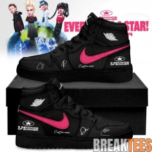 5 Seconds of Summer Everyone’s a Star! World Tour 2026 Signature Custom AJ1 Shoes 1