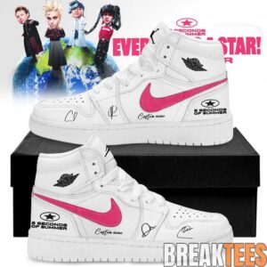 5 Seconds of Summer Everyone’s a Star! World Tour 2026 Signature Custom AJ1 Shoes 2