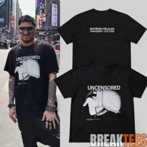 ADAM LAMBERT Matieres Fecales Printemps Été 2026 Shirt