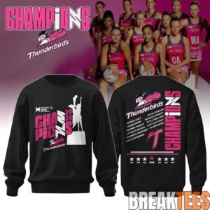 ADE Thunderbirds Champions Suncorp Super Netball 2026 Sweatshirt