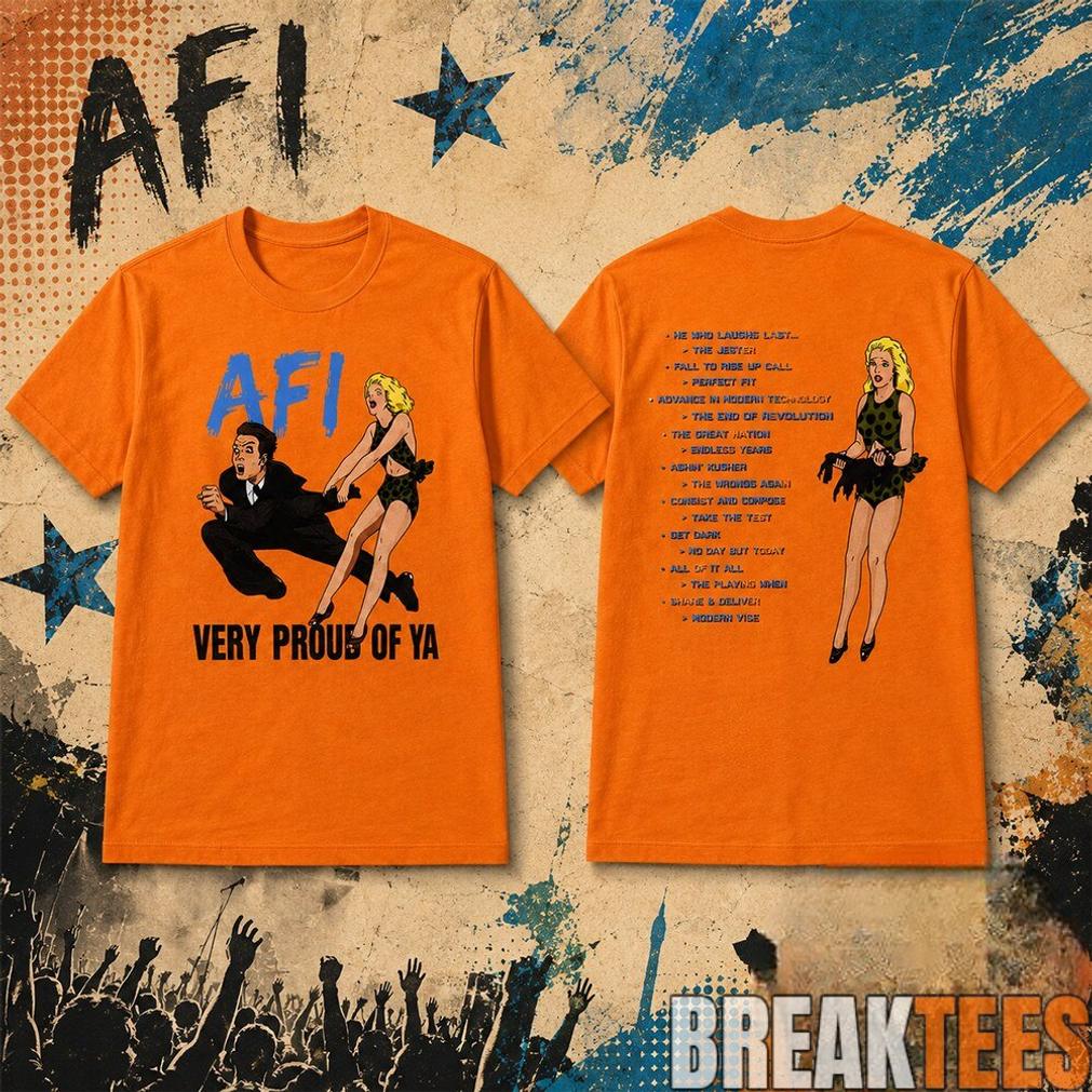AFI Very Proud of Ya Punk Shirt AFI Very Proud of Ya Punk Shirt