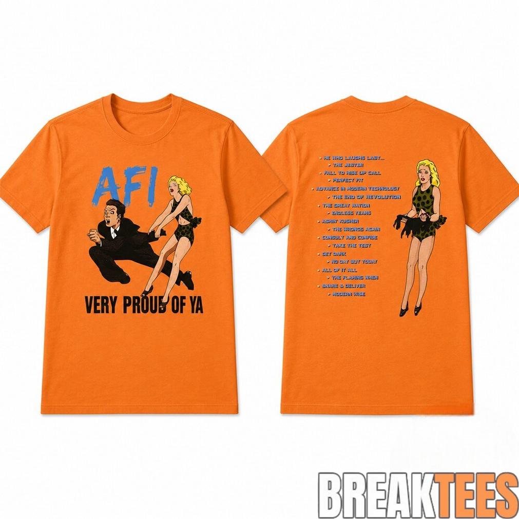 AFI Very Proud of Ya Punk Shirt AFI Very Proud of Ya Punk Shirt