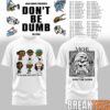 ASAP Rocky DON’T BE DUMB WORLD TOUR 2026 Black Edition Tee