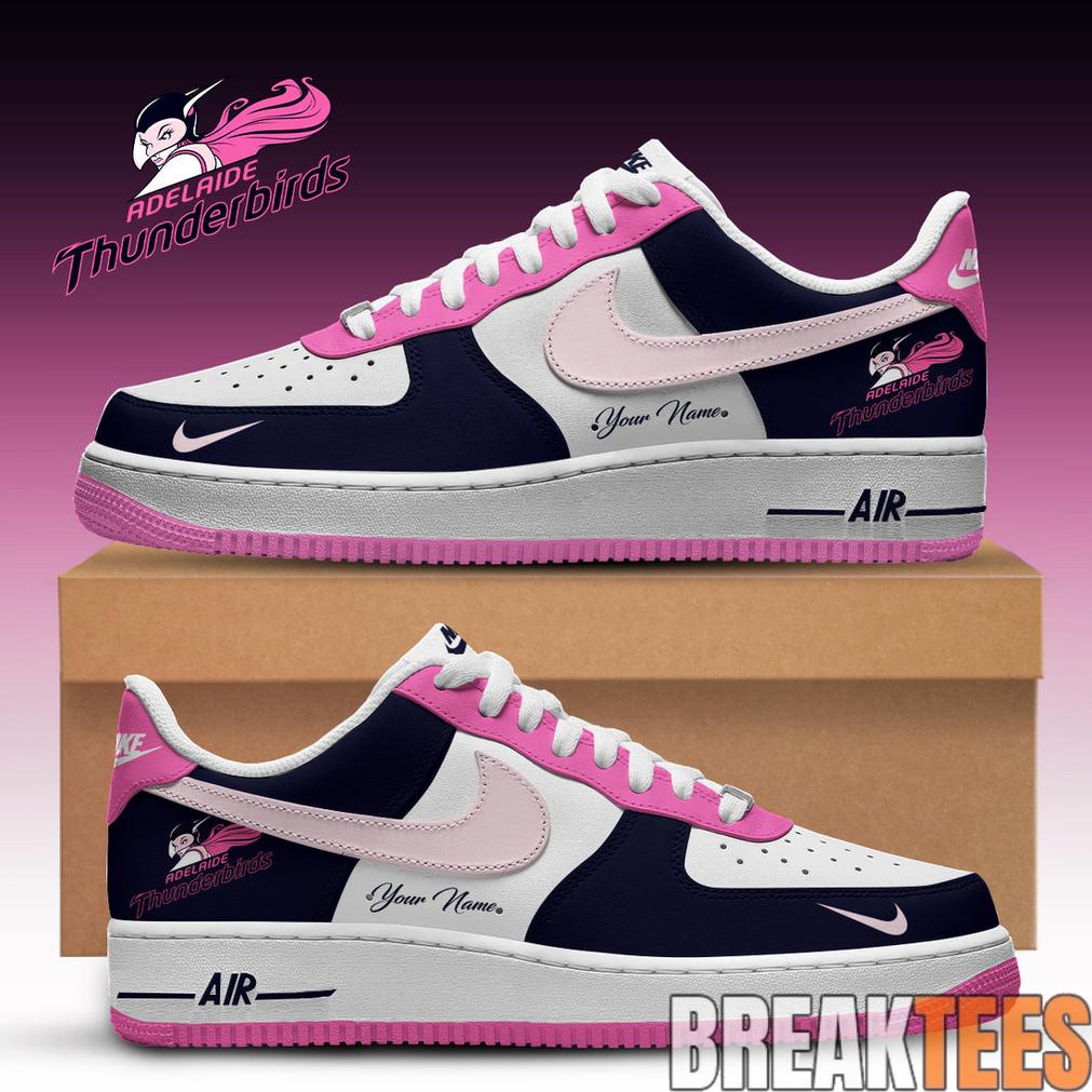 Adelaide Thunderbirds Edition Air Force 1 Custom For Fans Adelaide Thunderbirds Edition Air Force 1 Custom For Fans