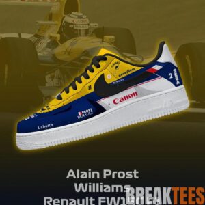 Alain Prost Williams Renault FW15C F1 Racing 2026 Special Design AF1 Shoes