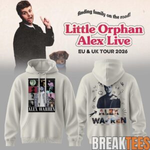Alex Warren Little Orphan Alex Live 2026 Limited Hoodie