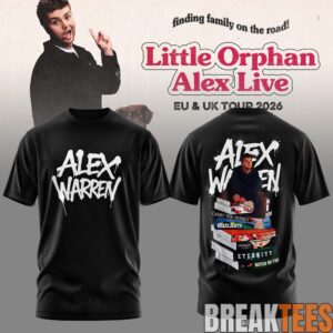 Alex Warren Little Orphan Alex Live 2026 Limited Shirt 3 Alex Warren Little Orphan Alex Live 2026 Limited Shirt 3