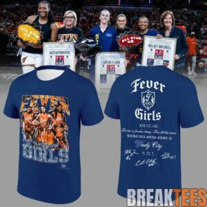 All Stars Aliyah Boston x Caitlin Clark x Kelsey Mitchell Special T-Shirt 1