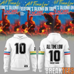 All Time Low Everyone’s Talking! On Tour. 2026 White Hoodie