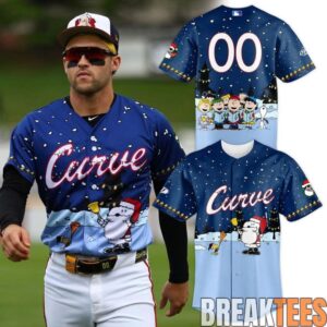 Altoona Curve x Charlie Brown Christmas 2026 Special Baseball Jersey