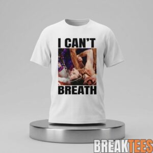 Alyssa Thomas Phoenix Mercury Flagrant Foul On Caitlin Clark I Can’t Breathe T-Shirt