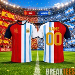 Argentina vs Spain World Cup 2026 Final Limited Edition Jersey
