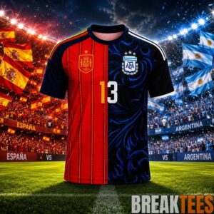 Argentina vs Spain World Cup 2026 Final Limited Edition Jersey 2