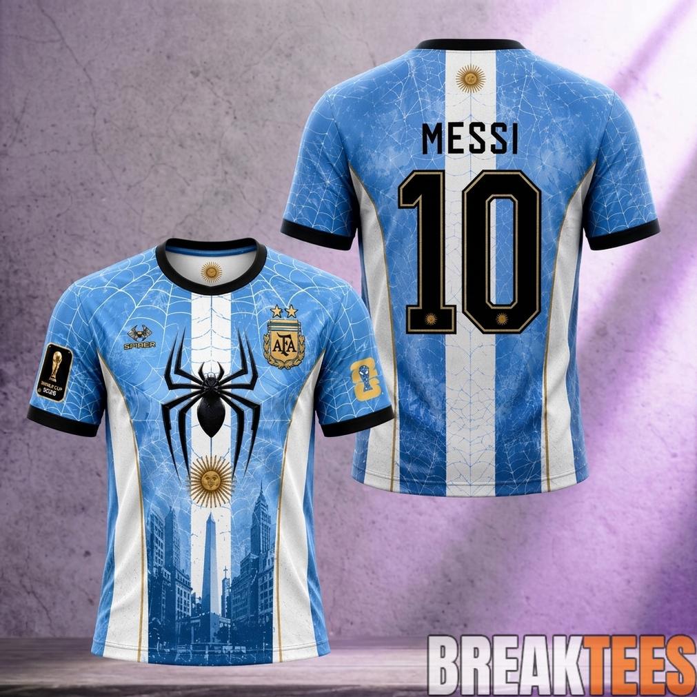 Argentina x Messi Spider Web Jersey World Cup 2026 Argentina x Messi Spider Web Jersey World Cup 2026