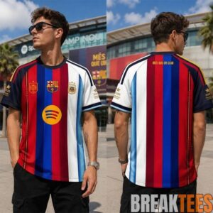 Argentina x Spain x Barcelona 2026 World Cup Half And Half Jersey Shirt Special Edition 1 Argentina x Spain x Barcelona 2026 World Cup Half And Half Jersey Shirt Special Edition 1