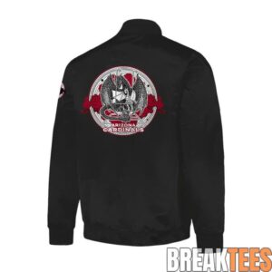 Arizona Cardinals x Fourth Wing Night 2026 Special Black Bomber Jacket 2