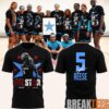 Atlanta Dream ALLISHA GRAY 2026 4x ATL STAR Black Shirt