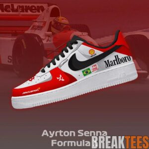 Ayrton Senna F1 Racing 2026 Special Design AF1 Shoes