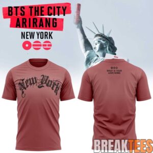 BTS Arirang 2026 Tour New York Special Edition Shirt