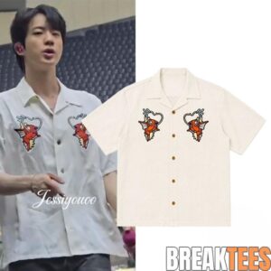 BTS Jin World Tour Arirang London Magikarp Pokemon Hawaiian Shirt
