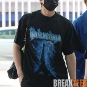 BTS RM Balenciaga Airport Fashion Tee 1