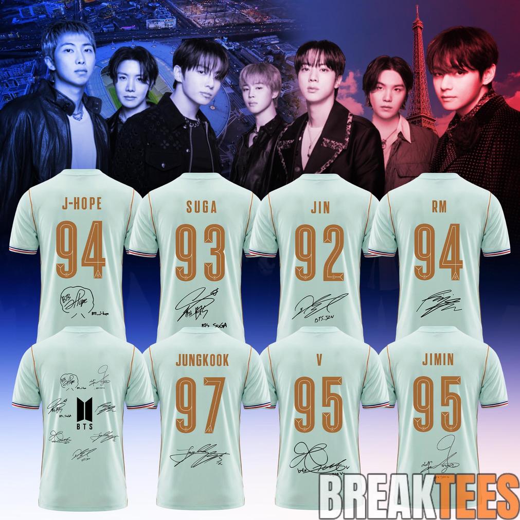 BTS x France Football Team ‘Les Bleus’ Special Jersey BTS x France Football Team ‘Les Bleus’ Special Jersey