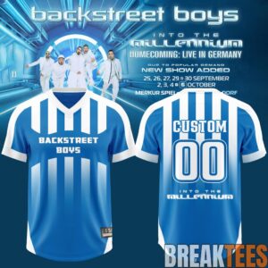 Backstreet Boys Into The Millennium – Homecoming Live in Germany Custom Jersey